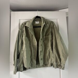 Zara Women’s Khaki Field Jacket